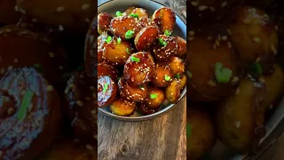 20 Minutes ONLY! Asian Honey Garlic Potatoes