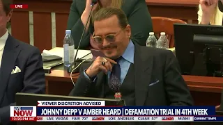 Johnny Depp amused as witness mocks articles written about actor | LiveNOW from FOX