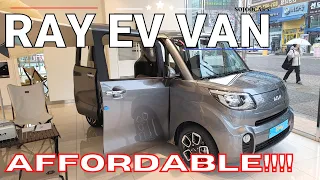 Affordable 2022 Kia Ray EV Camping Van - [SoJooCars]