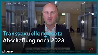 phoenix tagesgespräch mit Sven Lehmann (Queer-Beauftragter der Bundesregierung) am 27.01.23