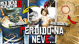 VOCÊ NAO SABIA! 17 ITENS E SEGREDOS, E EASTER EGGS ESCONDIDOS NA NEVE NO RED DEAD REDEMPTION 2!