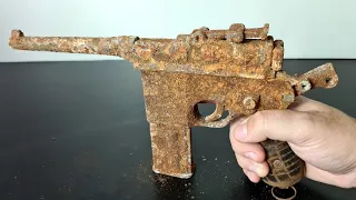 Very Rusty Mauser M712 Airgun Restoration