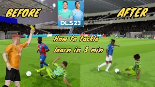 How to defend and TACKLE effectively in DLS 23|Dream league soccer 2023