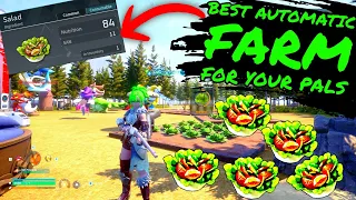 BEST AUTOMATIC FARM for YOUR PALS!!! BEST FOOD IN PALWORLD!!!