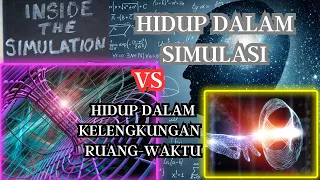 Kita Hidup di 2 Dimensi? • Kita Hidup Dalam SIMULASI Hologram VS Hidup Dalam 3 Dimensi Kelengkungan