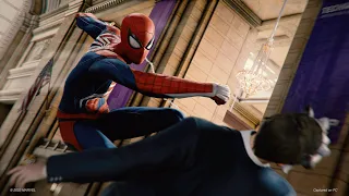 OS HOMENS de MASCARA ATACA novamente OS CAPAMGAS do FISK marvel spider-man remastered