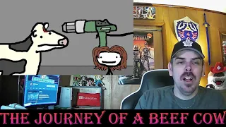 The Journey of a Beef Cow REACTION (Sam O'Nella Academy) REACTION