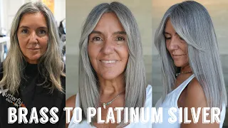 Hair Transformations with Lauryn: Enhancing Natural Grey with Grey Blending Ep. 158