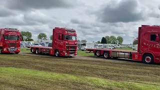 Queuing to get onto Lincoln truck fest . 4 May 2024