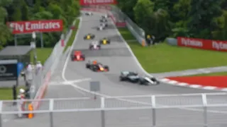 Canadian GP 2018 - Race - Lap 1 Crash - Stroll & Hartley