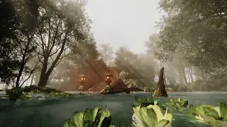 Peaceful Wetlands Unreal Engine 5 (Fluid Ninja 1.7)