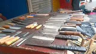 ALAT PALING KOMPLIT  PASAR LOAK JATINEGARA‼️GOLOK POTONG SAPI,SESET,CURIT,KAPAK|MAS PRI 085643424382