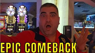 OMG INCREDIBLE JACKPOT & COMEBACK - Casino HUGE WINS