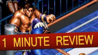 Sega Saturn - Fire Pro Gaiden: Blazing Tornado (1 Minute Review)