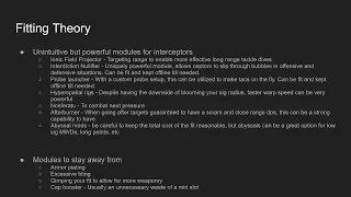 PVP Skills: Fast Tackle Fleet Support 101  -  Clay Robertson - Eve Online - February 2024