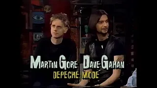 Matt Pinfield 1st show as host with Depeche Mode MTV 120 Minutes (1993.03.07) Dave Gahan Martin Gore