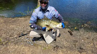 Fishing Shady Camp Barrage, 22 Apr 23.