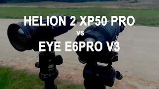 INFIRAY Eye E6Pro V3 vs PULSAR Helion 2 XP50 Pro - Short comparison of two thermal imagers.