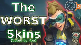 The WORST Skins for EVERY Overwatch Hero VOTED BY YOU GUYS (including Illari)