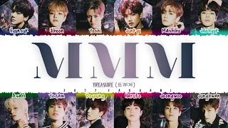 TREASURE - 'MMM' (음) Lyrics [Color Coded_Han_Rom_Eng]