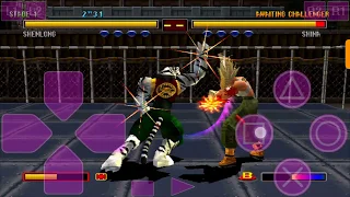 Bloody roar 2 shenlong red combos in android