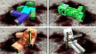 ALL MINECRAFT CHARACTERS TORTURE In Garry's Mod