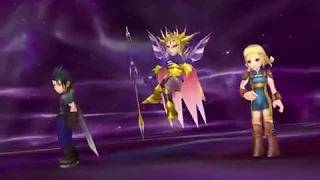 DFFOO GL (Blockade of the Ancient Mechs: Power & Magic Deepest Chasm's CHAOS) Zack, Emperor, Penelo