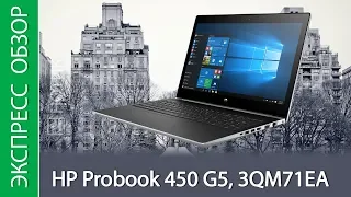 Экспресс-обзор ноутбука HP Probook 450 G5, 3QM71EA