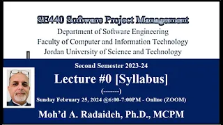 [L0][25/02/2024][SYLLABUS] SE440 Software Project Management - SEM2 2023-24