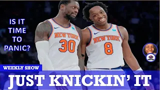 CAN THE KNICKS AVOID THE PLAY-IN? | EXPECTING TOO MUCH FROM BURKS?