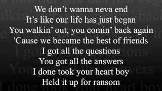 Future feat. Kelly Rowland - Neva End  (remix) with on screen lyrics