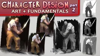 Character Design Mini-Series Pt. 2 - Value, Light, Flesh, Color