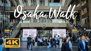 [4K] Osaka Revealed: Unforgettable Walking Adventure in downtown Osaka!"