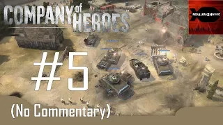 Company of Heroes: Invasion of Normandy Campaign Playthrough Part 5 (Montebourg, No Commentary)