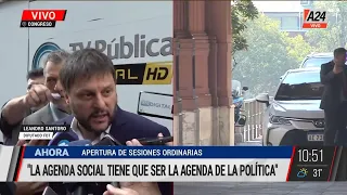 Apertura de sesiones ordinarias: expectativa por el discurso de Alberto Fernández