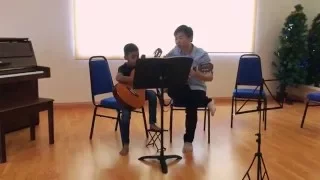 Guitar Duet - Meet the Flintstones