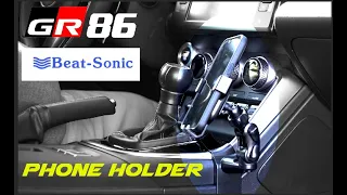 22+ Toyota GR86/BRZ. Beat-Sonic Phone Holder Review (BSA62)
