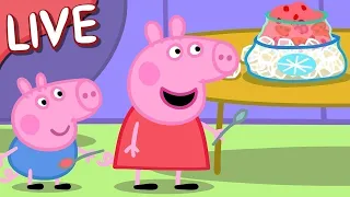 Peppa Pig Full Episodes 🔴 LIVE! Full Episodes STREAMING NOW 🎭 Kids Videos 💕