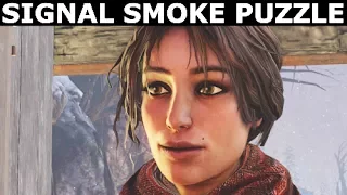 Syberia 3 - Four Chimneys & Signal Smoke - Final Puzzle Solution (Crossing The Bridge Puzzle)