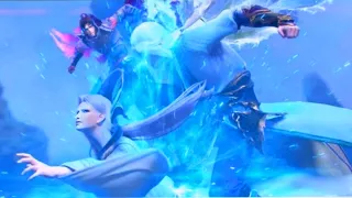 Ice Emperor Hai Bodong Epic Battle | Battle through the heaven Xiao yan