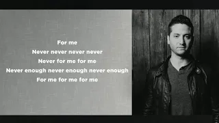 Lyrics Acoustic Never Enough Boyce Avenue