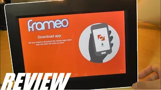 REVIEW: Frameo Wi-Fi Cloud Photo Frame - Smart Digital Photo Frame! (Touchscreen)