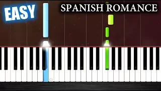 Spanish Romance - EASY Piano Tutorial by PlutaX