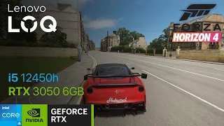 Forza Horizon 4 Benchmark : Lenovo LOQ i5 12450h RTX 3050 6GB | Low-Extreme Settings