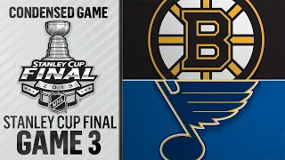 06/01/19 Cup Final, Gm3: Bruins @ Blues