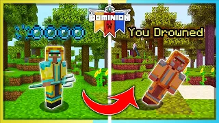 Minecraft But... I Drown On Land | Dominion Episode 1