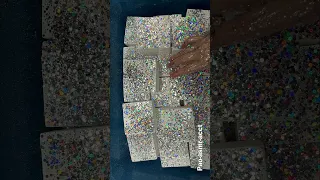 PJ Gym Chalk Blocks w/ Glitter 🤍✨🤍 | ASMR | #shorts | Oddly Satisfying