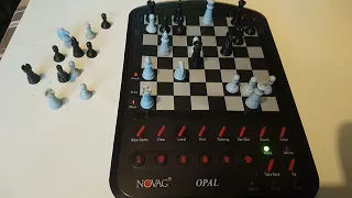 Arena FIDE Master VS Novag Opal Chess Computer Level A6 Checkmate Final Position 30.05.19