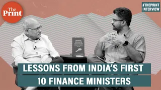 Lessons from India's first 10 Finance Minister:Conversation with veteran journalist AK Bhattacharya