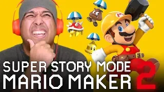 WE BEAT STORY MODE!!!  [SUPER MARIO MAKER] [STORY MODE] [#03] [ENDING]